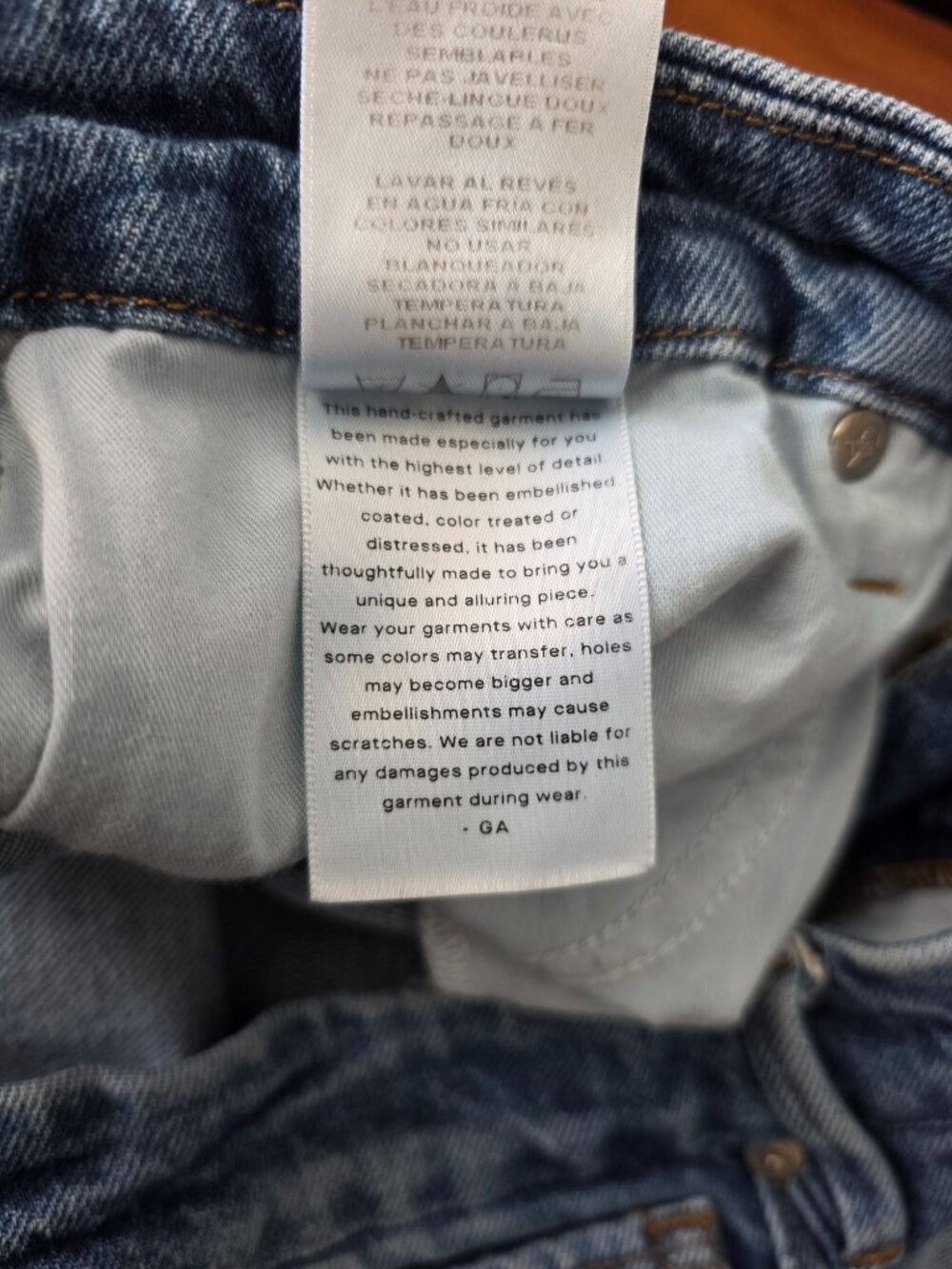 Good American Good Classic Blue Hi-Rise Cropped Denim Jeans Women's Sz 8/29 - Picture 13 of 14